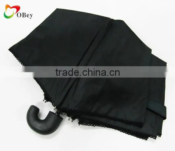 3 Folding hand-held rain umbrella