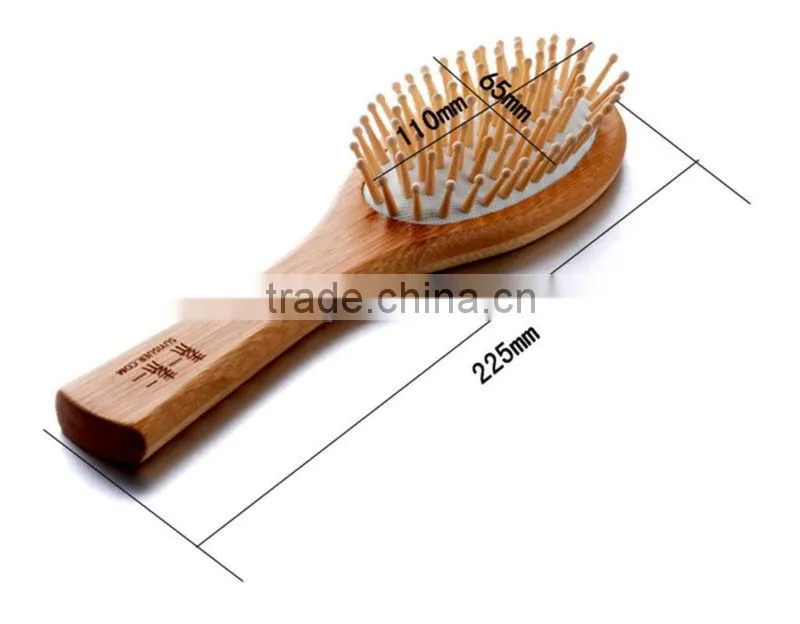Bamboo hair brush wholesale