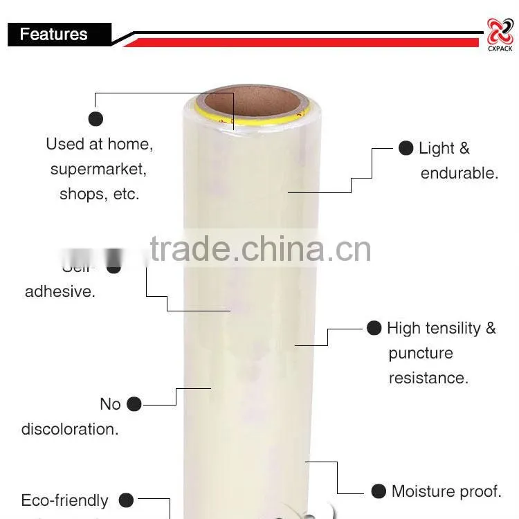 PE Cling film for food wrapping fruits and vegetables