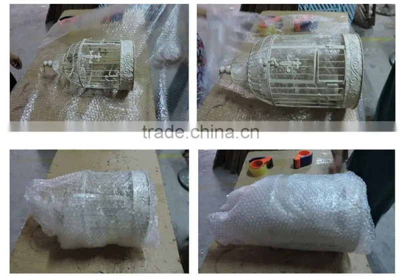 Antique White Hanging Bird cage,Decorative Bird Cages for Wedding