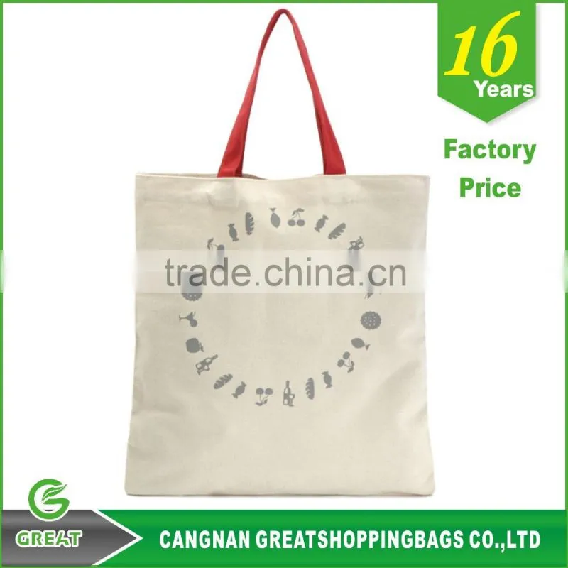 Eye-catching canvas beach bag for woman