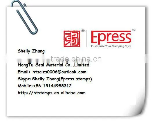 Fress Sample 60x40 Rubber Stamp,Stamp ink Pad,time date number stamp