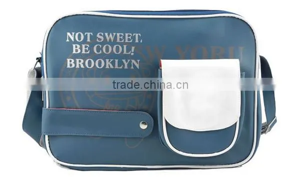 pu messenger men bag