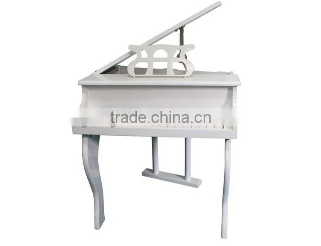 White Piano wooden toy