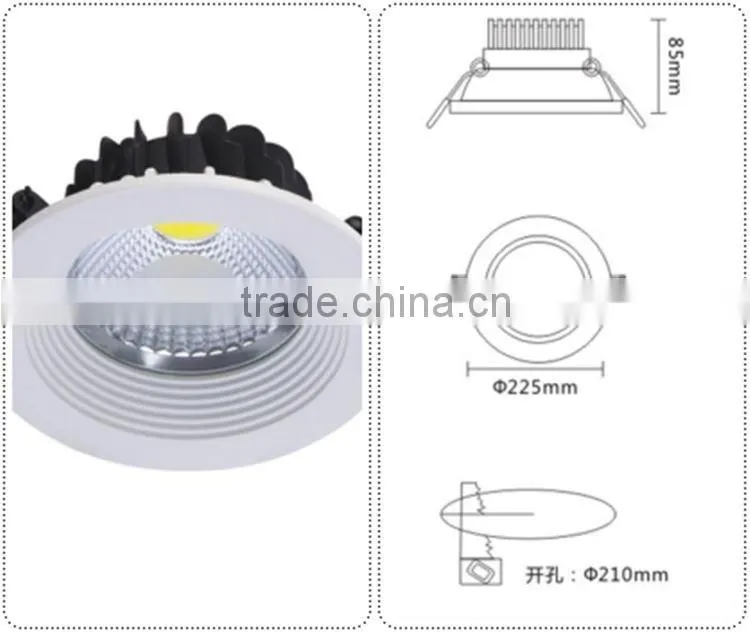 2015 wholesale310W/15W/20W/30W outdoor l cob modern ceiling lamp