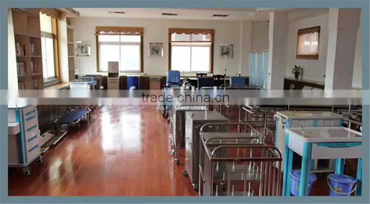 Hospital Luxurious Patient Bed Over Table