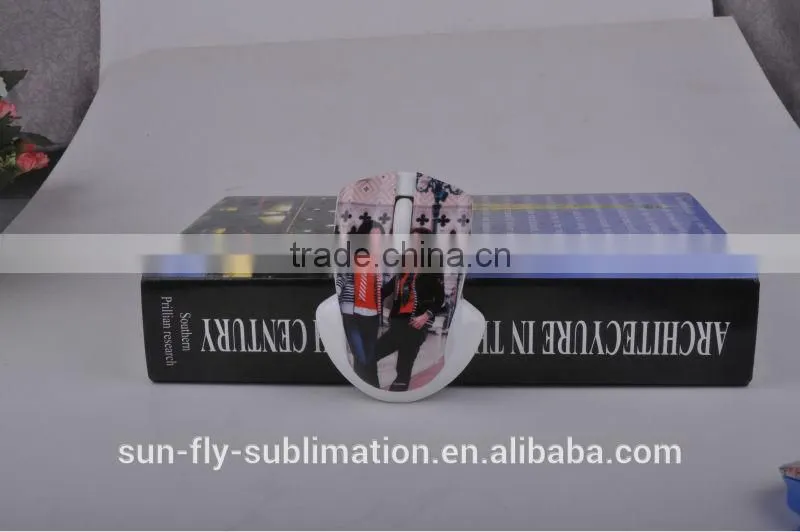 3D sublimation wirelss mouse/ 3D sublimation optical mouse/Customize wireless mouse/
