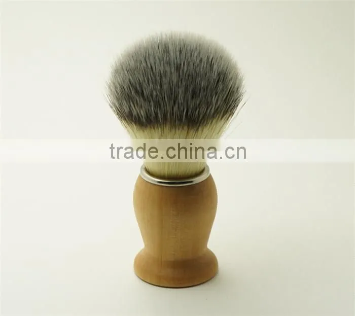 Free Samples Synthetic Shaving Brush with Wooden Shaving Brush Handles