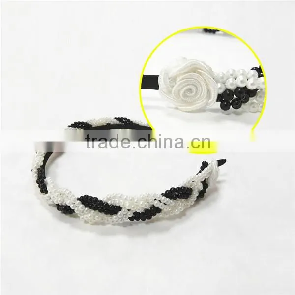 Beautiful and easy fashionable pearl hair accessories