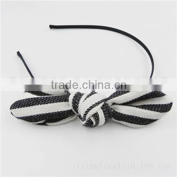 wholesale fashional headband with attached hair