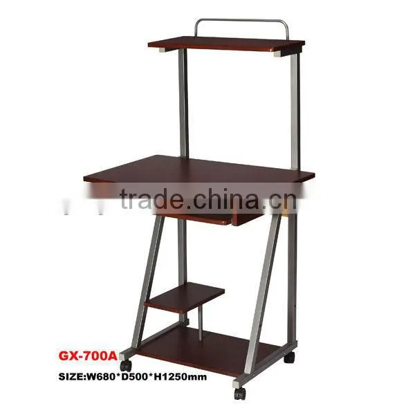 GX-0999 Classic wooden mobile computer desk