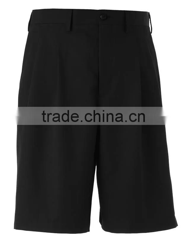 Men's High quality black golf shorts