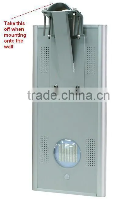 30W SOLAR POWERED LED STREET LIGHT