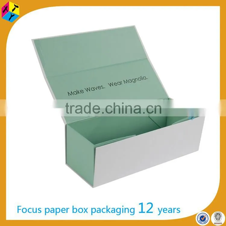 drawer ribbon rigid cardboard packaging for bow ties