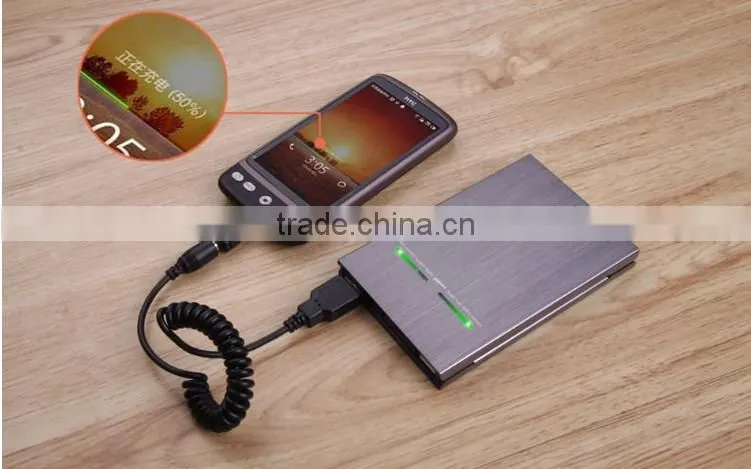Power Bank 5000Mah Portable 18650 mobile charger External Battery Charger for mobile phone