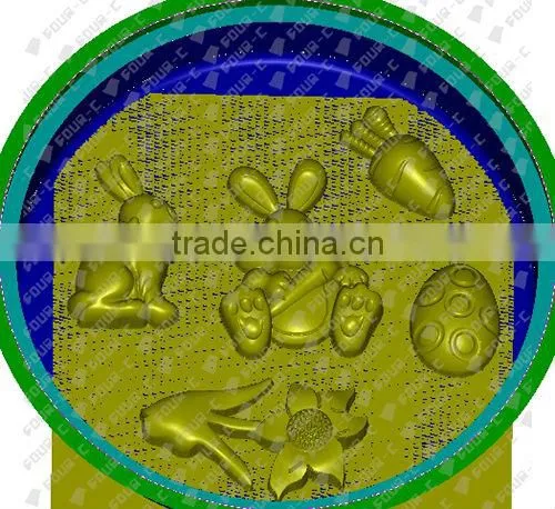 3D silicone cake decorating moulds,easter fondant and gum paste moulds,embossing moulds