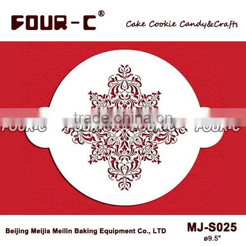 French Medallion cake topper stencils,fondant stencils,sugar art tools