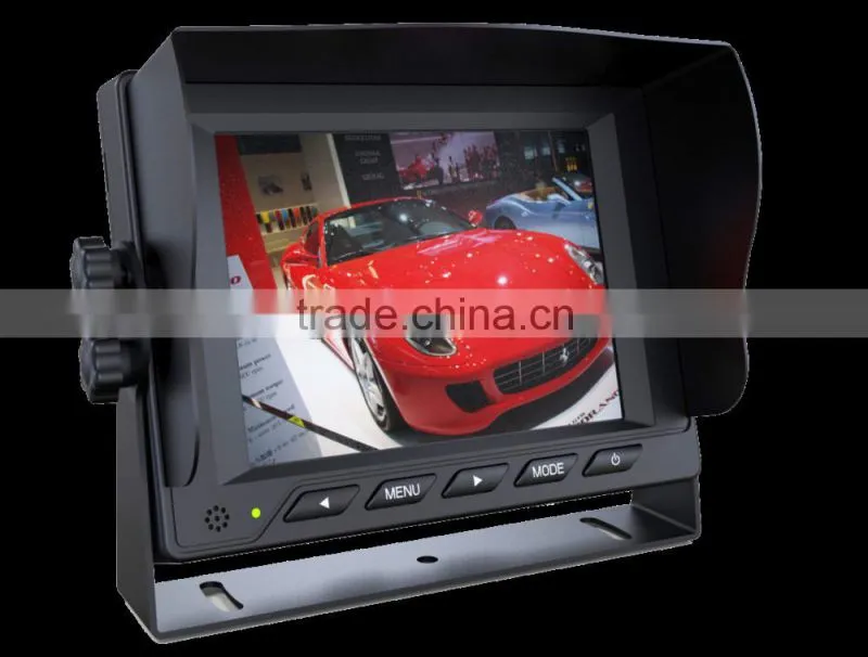 5" Dash/Suction Mounted Monitor For Cars - Upto 2 Camera Inputs