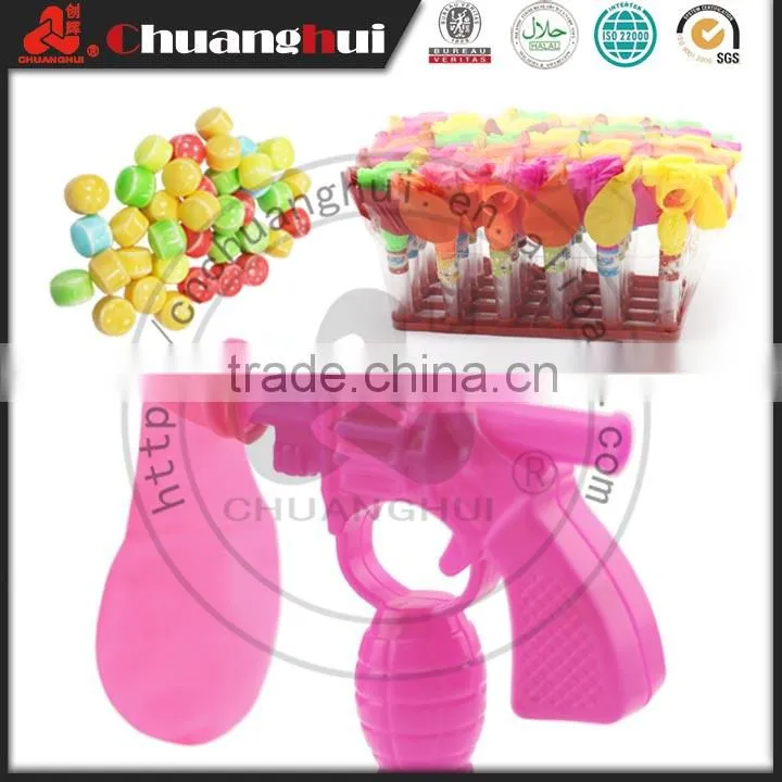 Frog Blow Balloon Toy Candy / Frog with Balloon Whistle