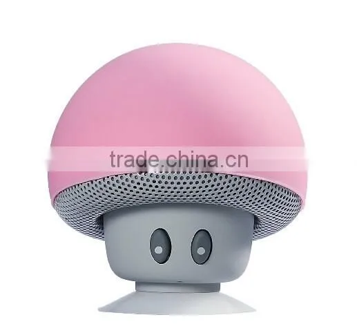 Xmas Gifts Mushroom Bluetooth mini speaker / phone holder bluetooth speaker / Handsfree Stand Holder speaker