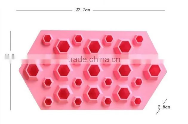 2016 Summer diamond silicone ice cube tray,ice cream machinery
