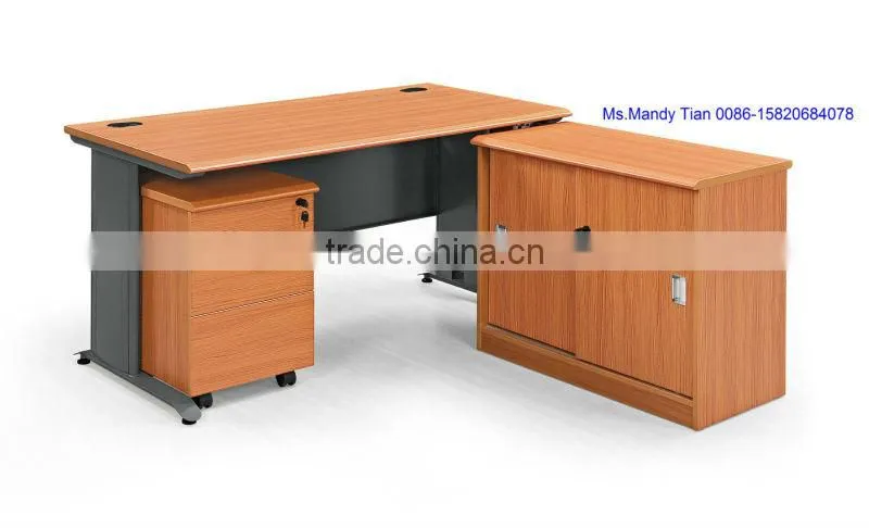 hot selling melamine material office teacher desk table with drawer B-235