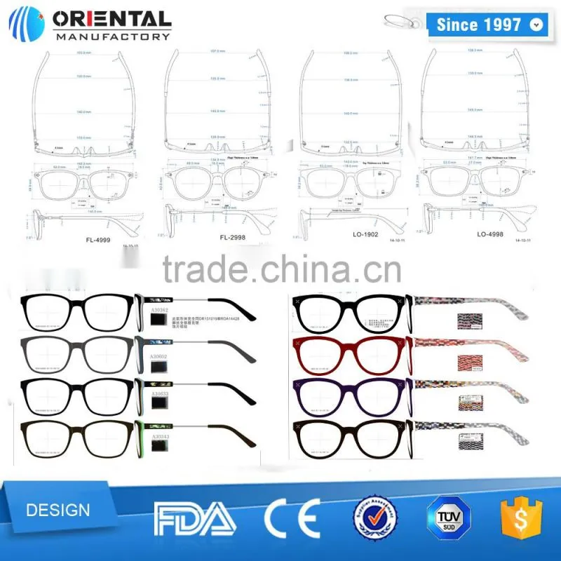 Hook-ups temple with Golden round mental Ornament acetate sunglasses