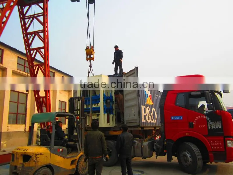Professional supply full automatic cement concrete hydraform brick making machine