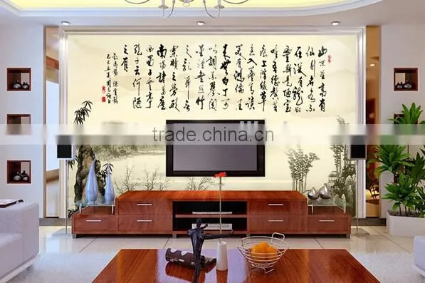 2014 new design metallic wallpaper/ Waterproof Wallpaper and natural material wallpaper For Home Decaration