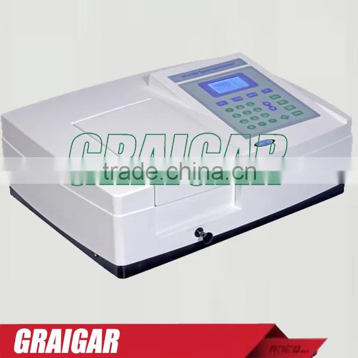 Excellent optical system and electric circuit design UV-5800(PC) UV/VIS Spectrophotometer DNA/Protein Test