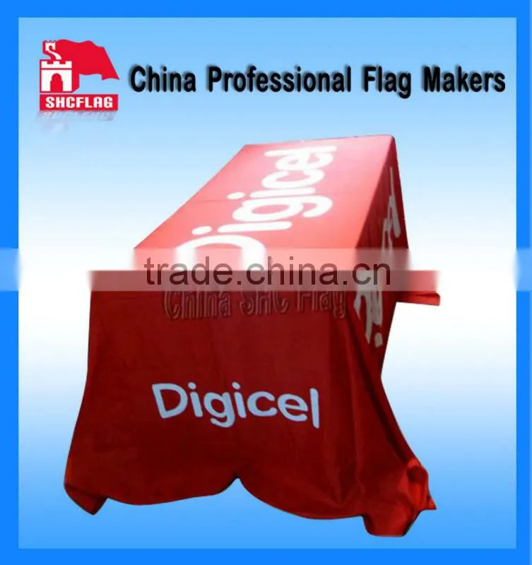 custom spandex table top cover white table cloth table covers advertising