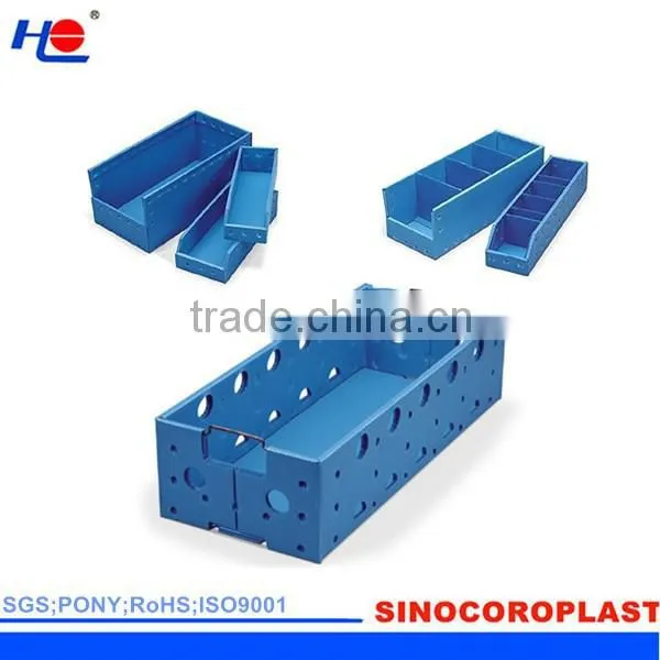 Corrugated Plastic Crate For Sea Food