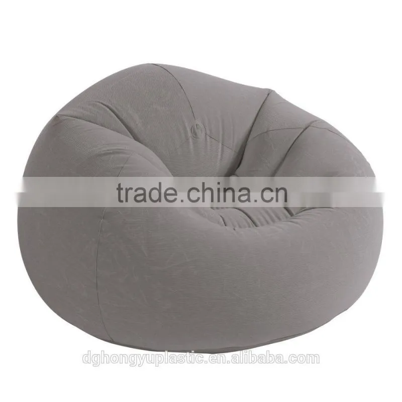 Inflatable Relax Beanless Bag Chair Air Sofa