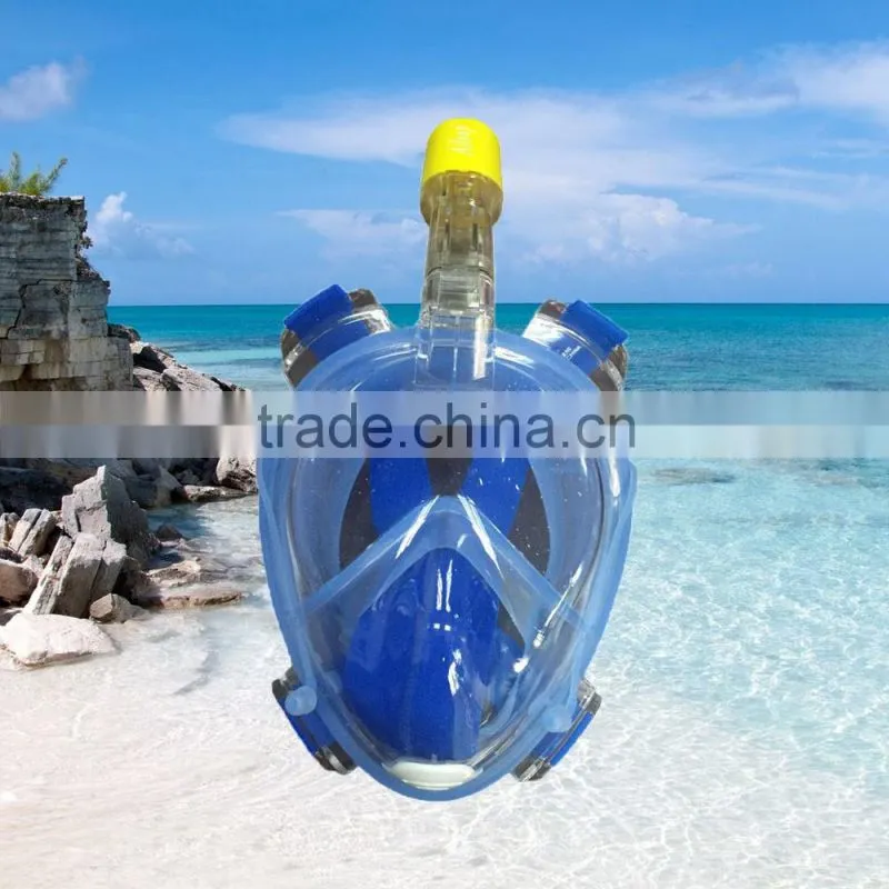Professional Full Dry Diving Mask Swimming Goggles Water Sports Snorkeling Equipment Easy Breath for Gopro Hero Sports Camera