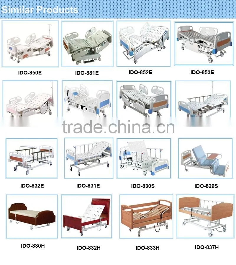IDO-855E CE ISO certification hospital electric medical bed