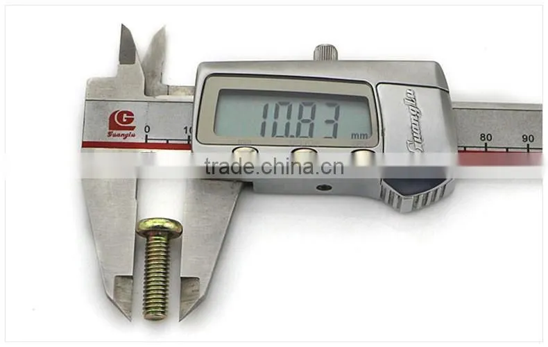 Plat round head screw, Furniture screw, hexagon screw M8*16-M8*120