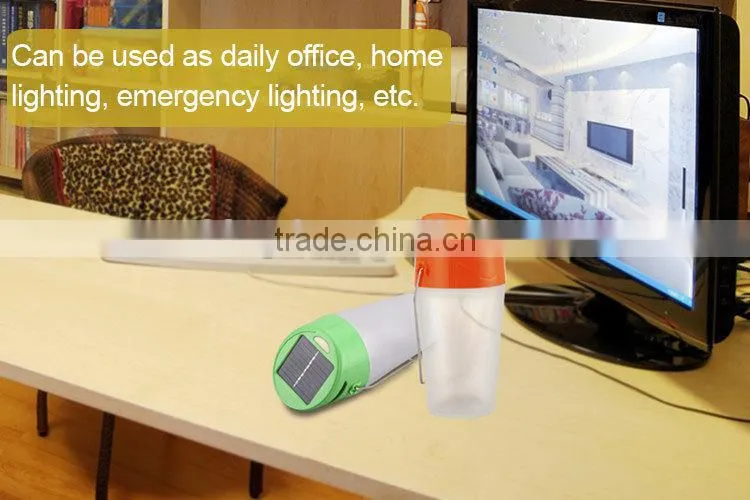 high quality portable High-efficiency powerful solar led lamp
