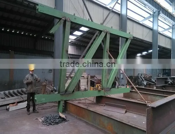 Steel structure building processing