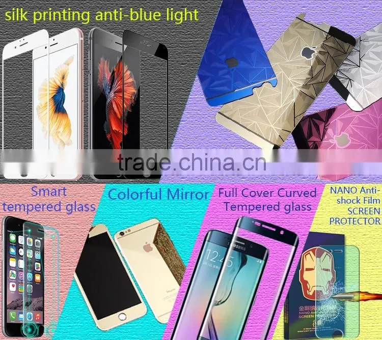 New !!! 3D Hot Sale Ful Body Cover Glass Screen Protector for Iphone 6, Tempered Glass for Iphone 6 Plus