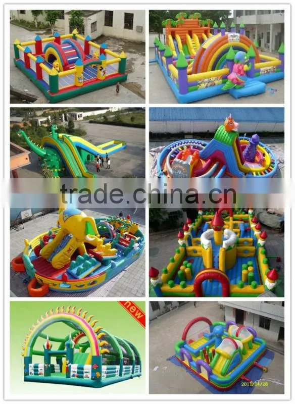 inflatable obstacle slide inflatable fun city inflatable large slide