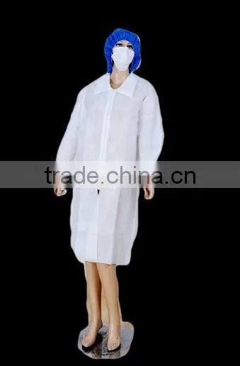Lab protective disposable gown