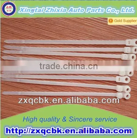 ZX White Marker Cable Ties/manufactur Adjustable cable ties/cable tie all size