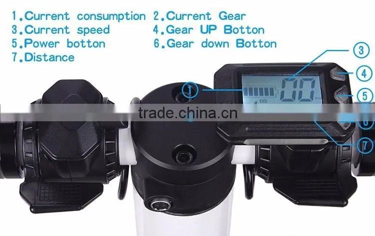 World lightest 250W folding mini electric scooter with lithium battery