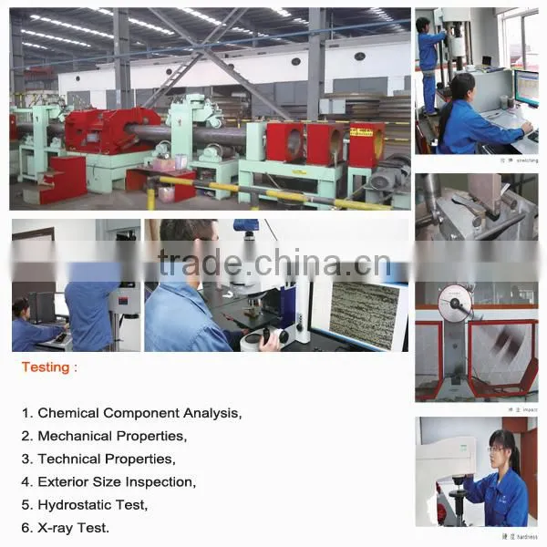 cold drawn DIN1629/3 ST52 alloy steel pipe price per kg
