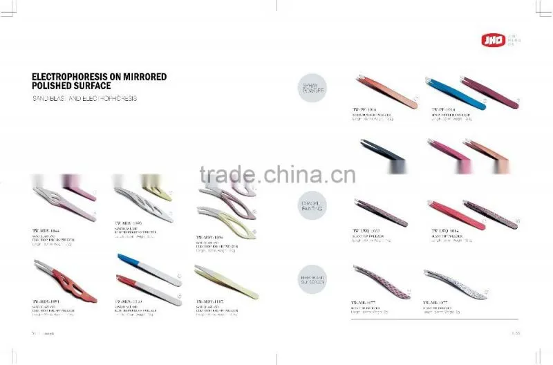 Professional Electrophoresis Eyebrow Tweezer/Stainless Steel Tweezers