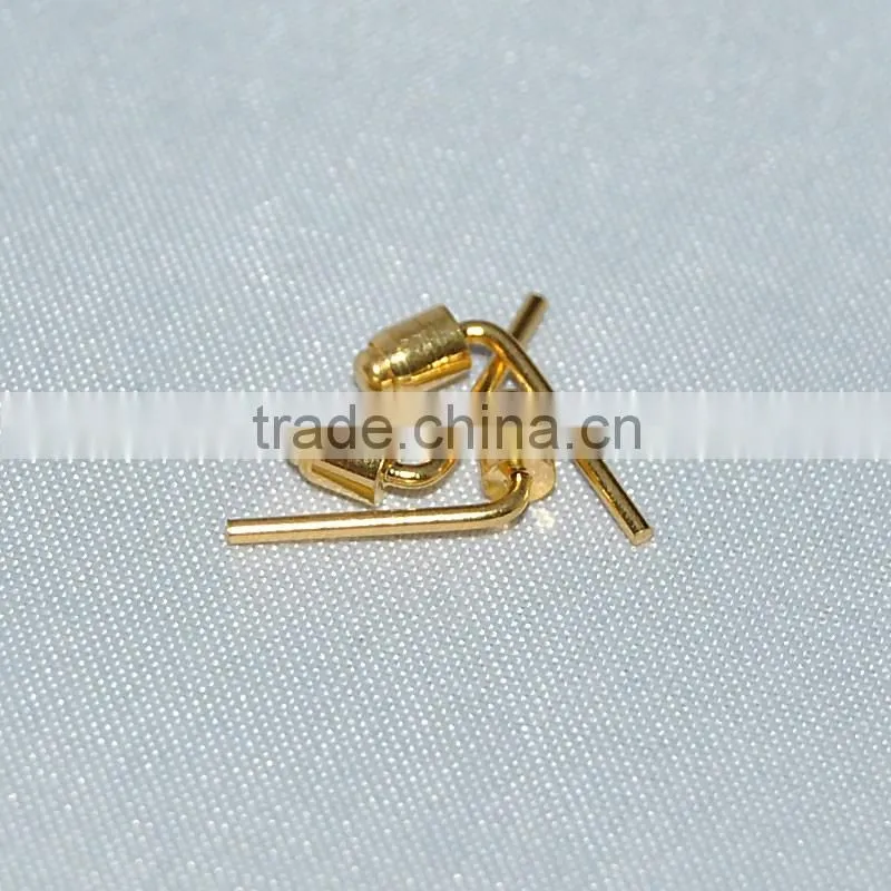 Male Gender and PCB Application 4 pin Pogo Battery Connector