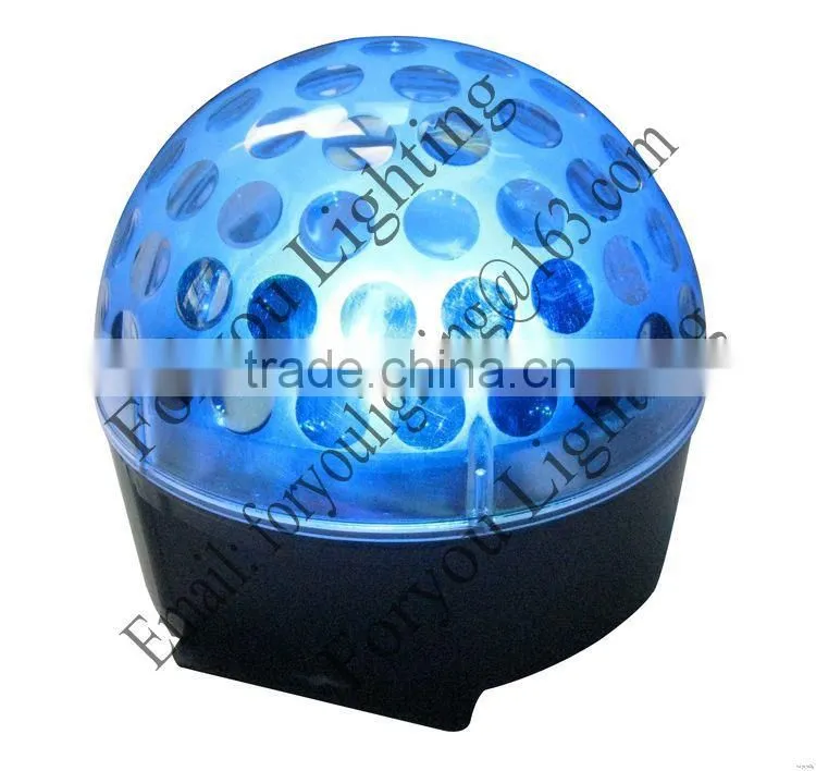Good quality export 6*1w rgbwap leds led crystal ball stage effect lighting