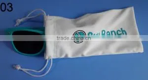 2015 popular microfiber sunglasses pouch with drawstring