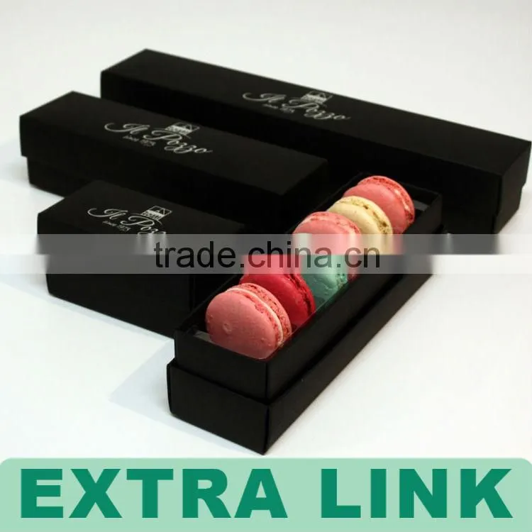 High Quality New Design Clear Plastic Macaron Packaging Box Wholesale
