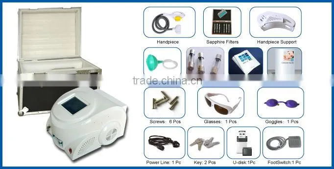 alexandrite laser hair removal machine with CE ISO FDA TGA